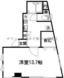 サンゼル田柄２の物件間取画像